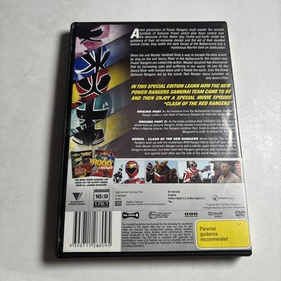 Power Rangers - Origins Specials : Vol 4 (DVD, 2011) Region 4