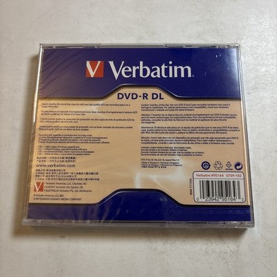 Verbatim DVD-R DL Dual Layer Black 8.5GB