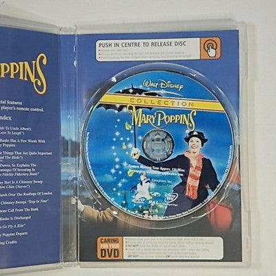 Mary Poppins (DVD, 1964) Julie Andrews, Dick Van Dyke Region 4