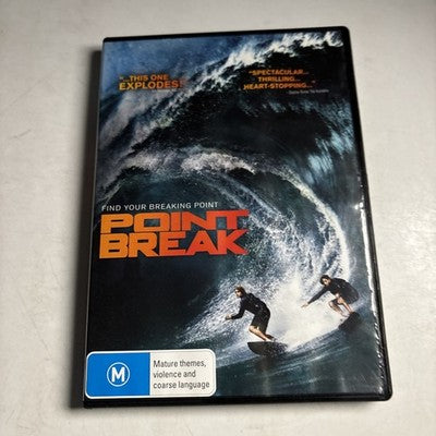 Point Break (DVD, 2015) Luke Bracey, Delroy Lindo, Glynis Barber Region 4 NEW