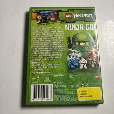 Lego Ninjago - Masters of Spinjitzu : Series 2 : Vol 1 (DVD, 2011) Region 4,2