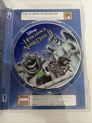 The Hunchback of Notre Dame II (DVD, 2001) Disney Film Region 4