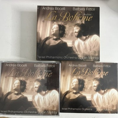 Andrea Bocelli & Barbara Frittoli – La Bohème (CD, 2000, 2-Disc)