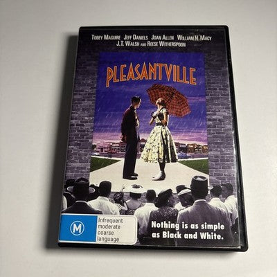 Pleasantville (DVD, 1999) Reese Witherspoon, Tobey Maguire Region 4
