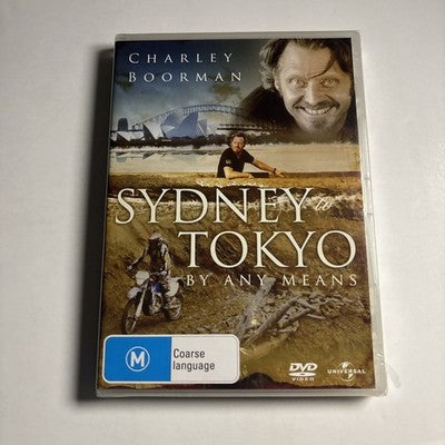 Sydney to Tokyo - By Any Means (DVD, 2008) Charley Boorman Region 4,2 NEW