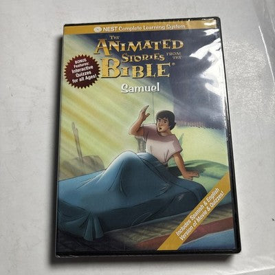 The Animated Stories From The Bible: Samuel (DVD, 2005) All Regions *New Sealed*