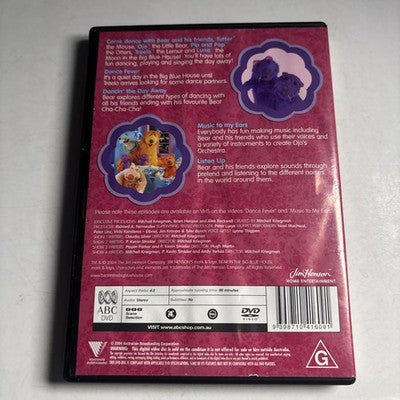Bear in the Big Blue House - Dance Party (DVD, 1997) Region 4