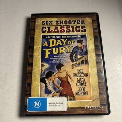 A Day of Fury (DVD, 1956) Jock Mahoney, Dale Robertson Region 4
