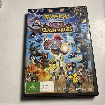 Pokemon the Movie - Hoopa and the Clash of Ages (DVD, 2015) Region 4