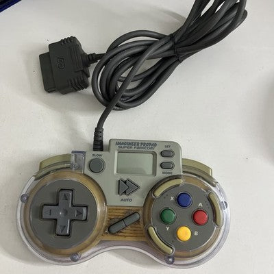 Imagineer Propad Nintendo SNES Controller with Programmable Buttons + Autofire
