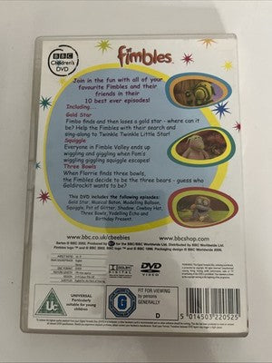 Fimbles: The Best Of (DVD) BBC Childrens Animation Region 4 &2