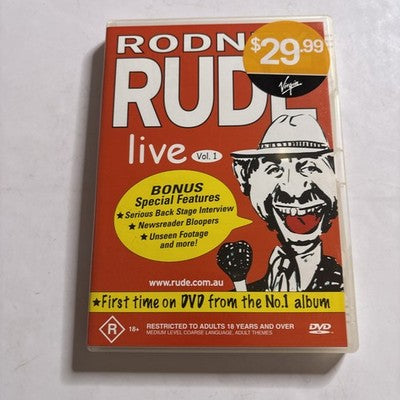 Rodney Rude - Rude Rude Rodney Rude : Vol 1 (DVD, 1984) All Regions