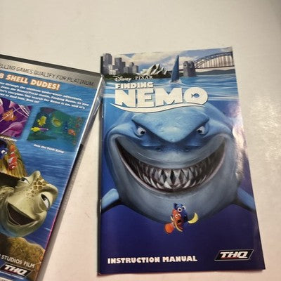Finding Nemo PS2 Playstation 2 Sony Platinum Complete w/ Manual PAL