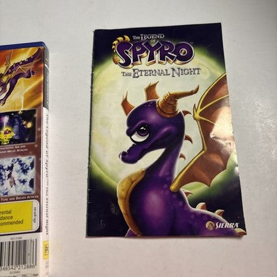 The Legend of Spyro: The Eternal Night (PS2) Manaul PAL