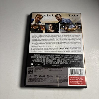 The Nice Guys (DVD, 2016) Russell Crowe, Ryan Gosling Region 4 NEW