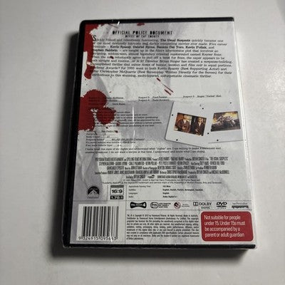The Usual Suspects (DVD, 1995) Gabriel Byrne, Kevin Spacey Region 4 *New Sealed*