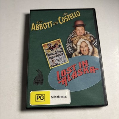 Lost in Alaska (DVD, 1952) Abbott and Costello Region 4 NEW
