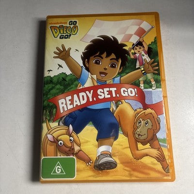 Go Diego Go! - Ready, Set, Go! (DVD, 2012) Region 4