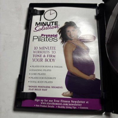 10 Minute Solution - Prenatal Pilates DVD Workout Tone and Firm DVD All Regions