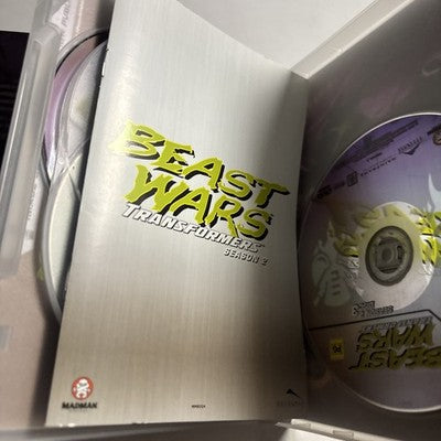 Beast Wars - Transformers : Season 2 (DVD, 1996) Region 4 *Missing 1 Disc*