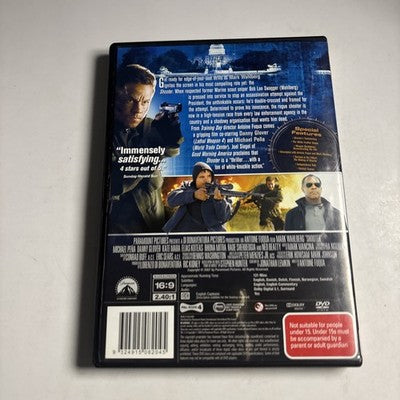 Shooter (Special Edition, DVD, 2007) Mark Wahlberg Region 4 NEW