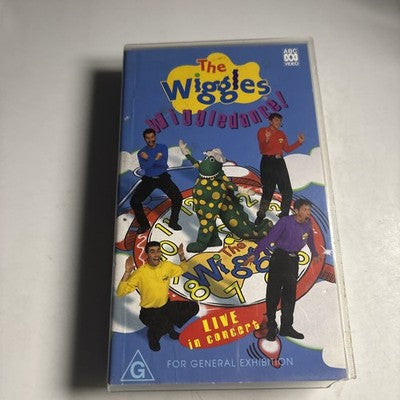 The Wiggles - Wiggledance! Live In Concert (VHS, 1997) Video Cassette ABC PAL
