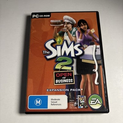 The Sims 2 Open For Business PC DVD-ROM Game Expansion Pack Complete 2006