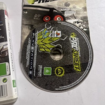 Need for Speed: ProStreet for Sony PlayStation 3 PS3 | 2007 | Manual