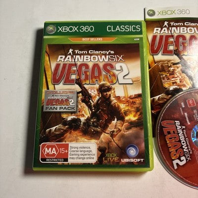 Tom Clancy's Rainbow Six Vegas 2 Xbox 360 Game PAL