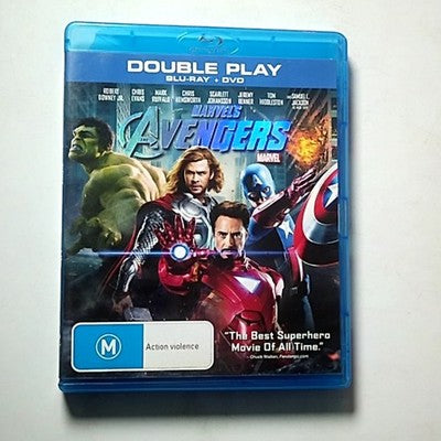 The Avengers (Blu-ray, 2012) Chris Hemsworth, Scarlett Johansson Region B