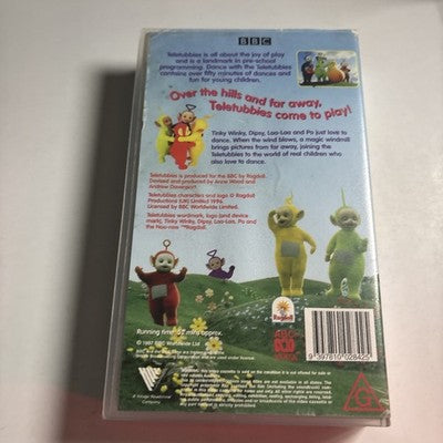 Teletubbies: Dance with the Teletubbies VHS BBC 1997 PAL