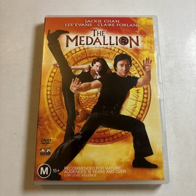 The Medallion (DVD, 2003) Jackie Chan, Lee Evans, Claire Forlani Region 4