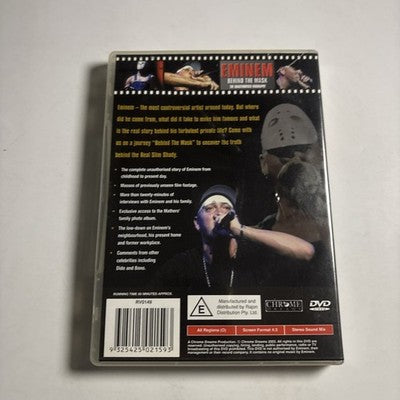 Eminem - Behind the Mask - The Unauthorised Biography (DVD, 2000) All Regions
