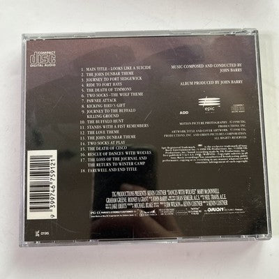 Dances With Wolves (Original Motion Picture Soundtrack) (CD, 1990)