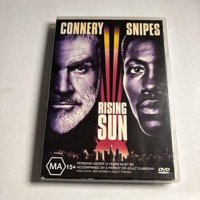 Rising Sun (DVD, 1993) Wesley Snipes, Sean Connery Region 4