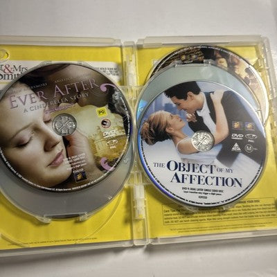 Mr & Mrs Smith / Ever After / Object Of My Affection / Never Been Kissed DVD