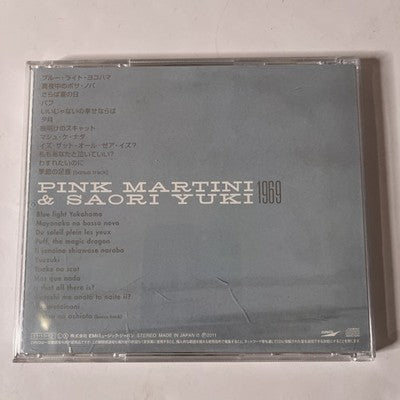 Pink Martini & Saori Yuki – 1969 (CD, 2011) Japan Obi TOCT-27098