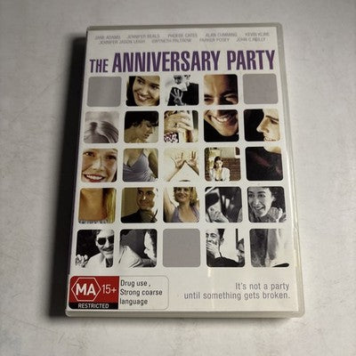 The Anniversary Party (DVD, 2001) Region 4
