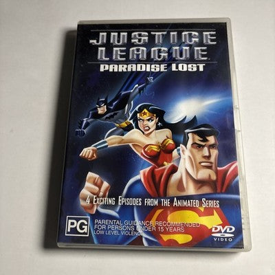Justice League - Paradise Lost (DVD, 2003) Region 4
