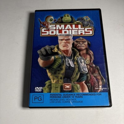 Small Soldiers (DVD, 1998) Gregory Smith, Denis Leary, Kevin Dunn, Region 4 NEW