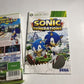 Sonic Generations Microsoft Xbox 360 Game Complete w/ Manual PAL