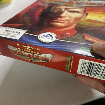 Command & Conquer Red Alert 2 PC Box *Box Only - No Disc Game*