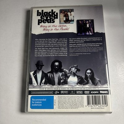 Black eyed peas Unauthorised (DVD, 2006) All Regions