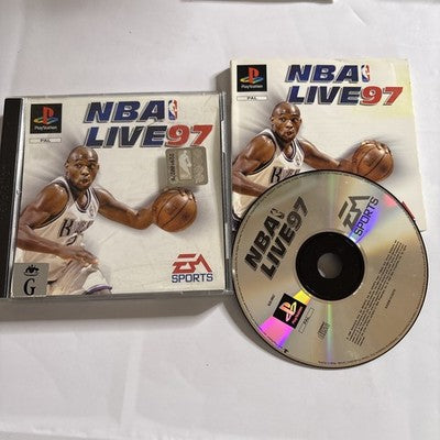 NBA Live 97 PS1 Sony Playstation PAL Manual Included