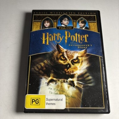 Harry Potter and the Philosopher's Stone (DVD, 2001) Region 4