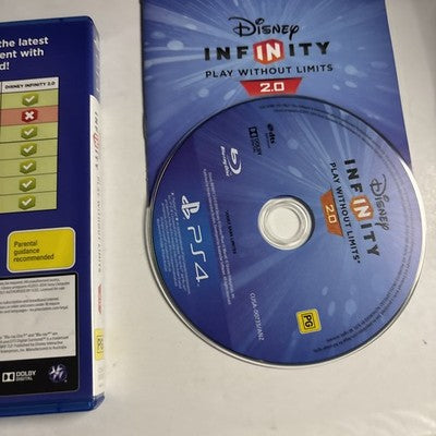 Disney Infinity 2.0 Game PS4 PlayStation 4 Complete With Manual