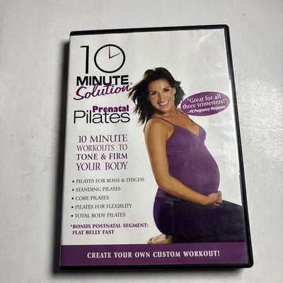 10 Minute Solution - Prenatal Pilates DVD Workout Tone and Firm DVD All Regions