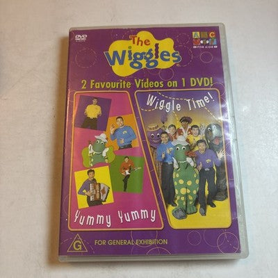 The Wiggles - Yummy Yummy / Wiggle Time (DVD, 2002) Region 4