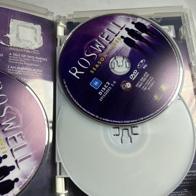 Roswell : Season 3 (DVD, 2001) Region 4