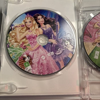 Barbie: A Mermaid Tale 2 / Princess Charm School / A Fairy Secret DVD Region 4,2